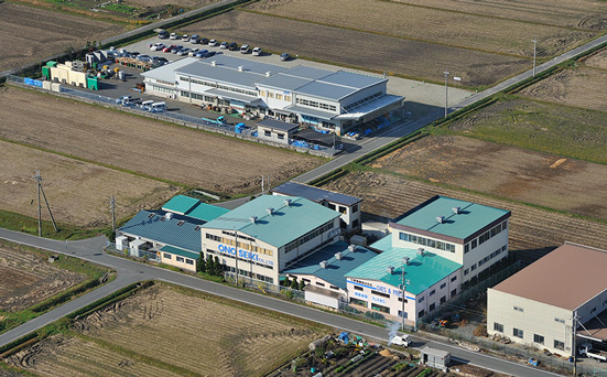 小野精機株式会社　空中写真